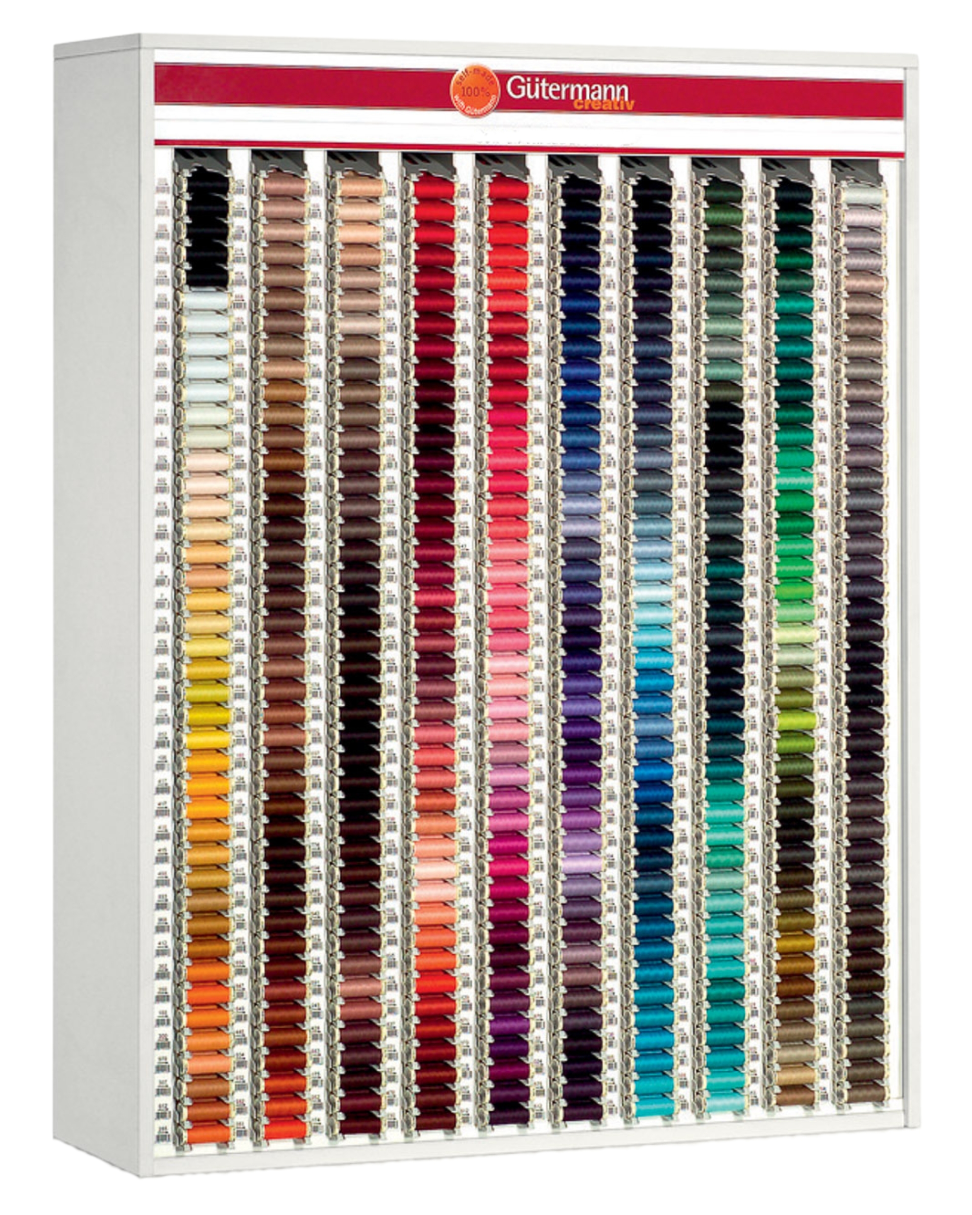 Fil à coudre - pour tout coudre - Gütermann<br /><i>327 couleurs et 4 longueurs</i> - Tissushop